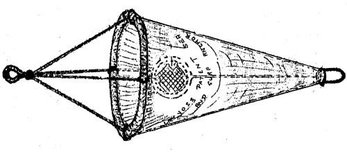 Captain Voss Patent Sea And Surf Anchor." From a hand sketch believed to be Voss's own. (Courtesy of the Maritime Museum of British Columbia).